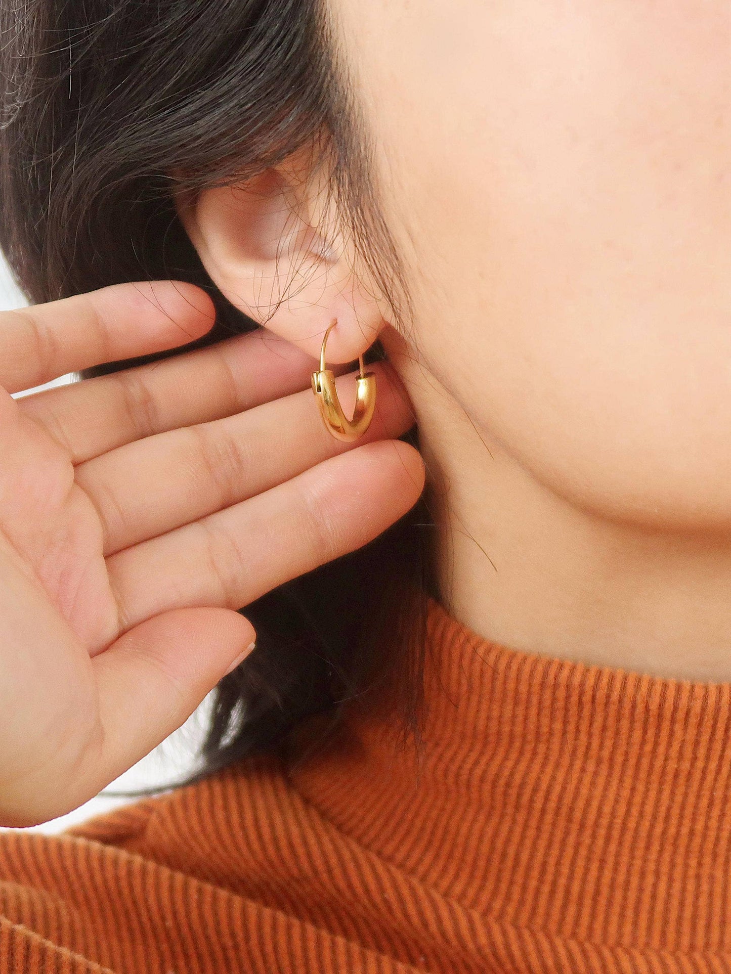 Mackenzie Hoop Earring