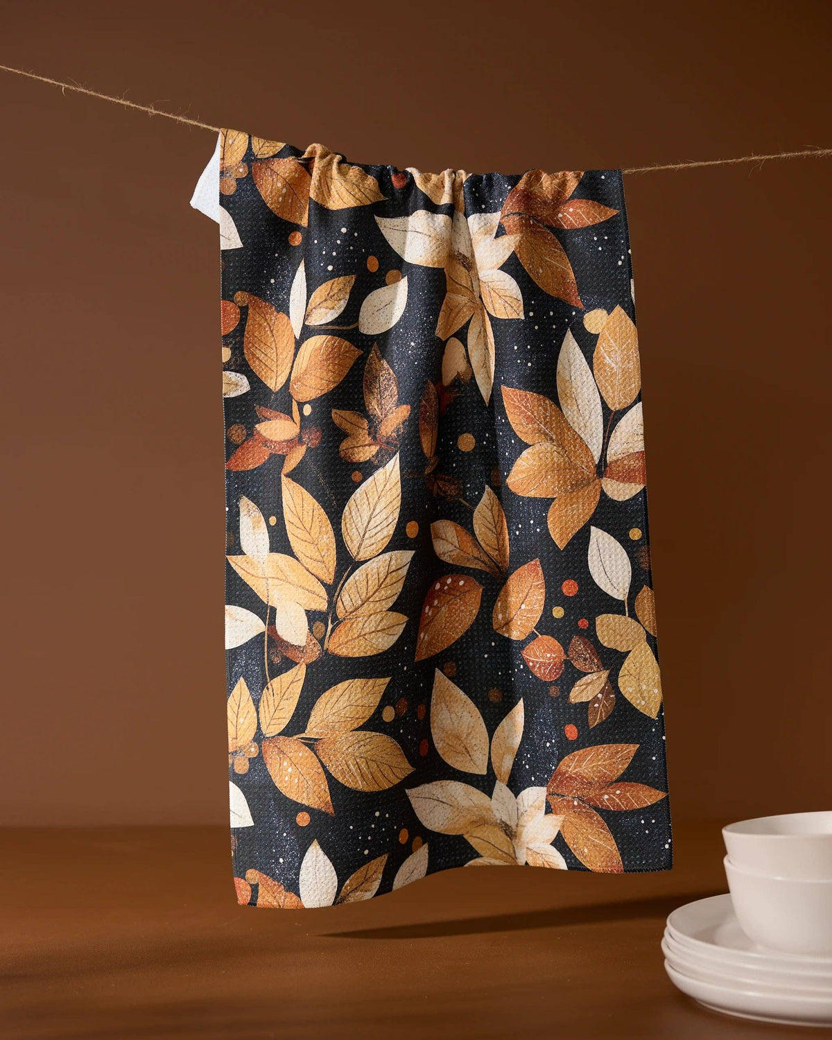 Geometry Botanical Wonderland Tea Towel