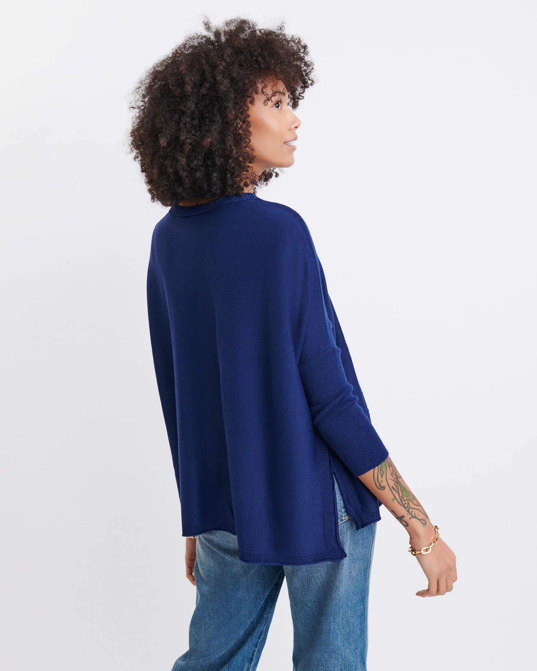 Catalina Sweater - Deep Water Blue
