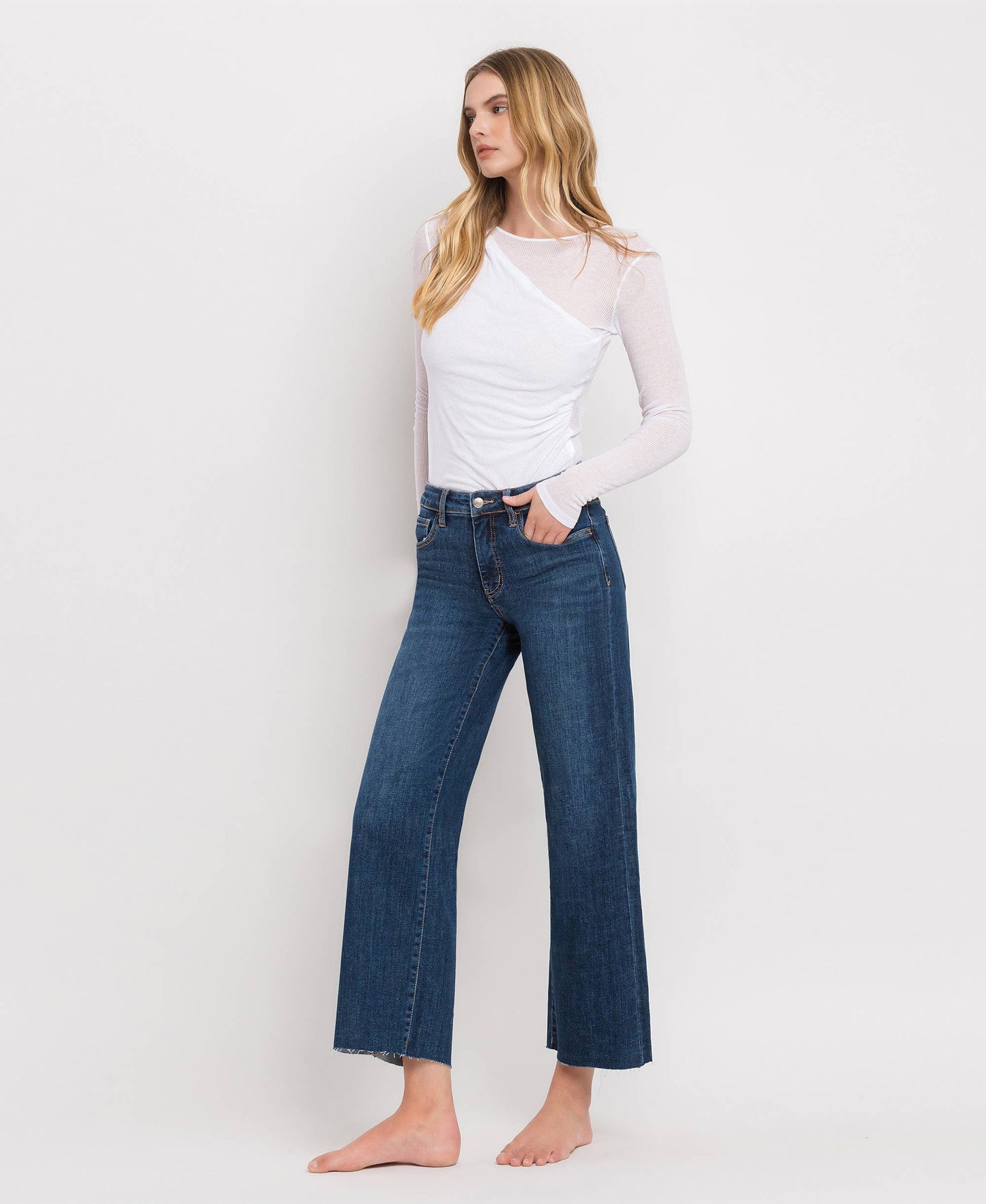 Lovervet – Tummy Control Mid Rise Jeans