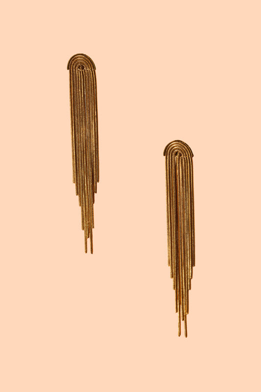 Santana Earrings - 18K Gold Plated