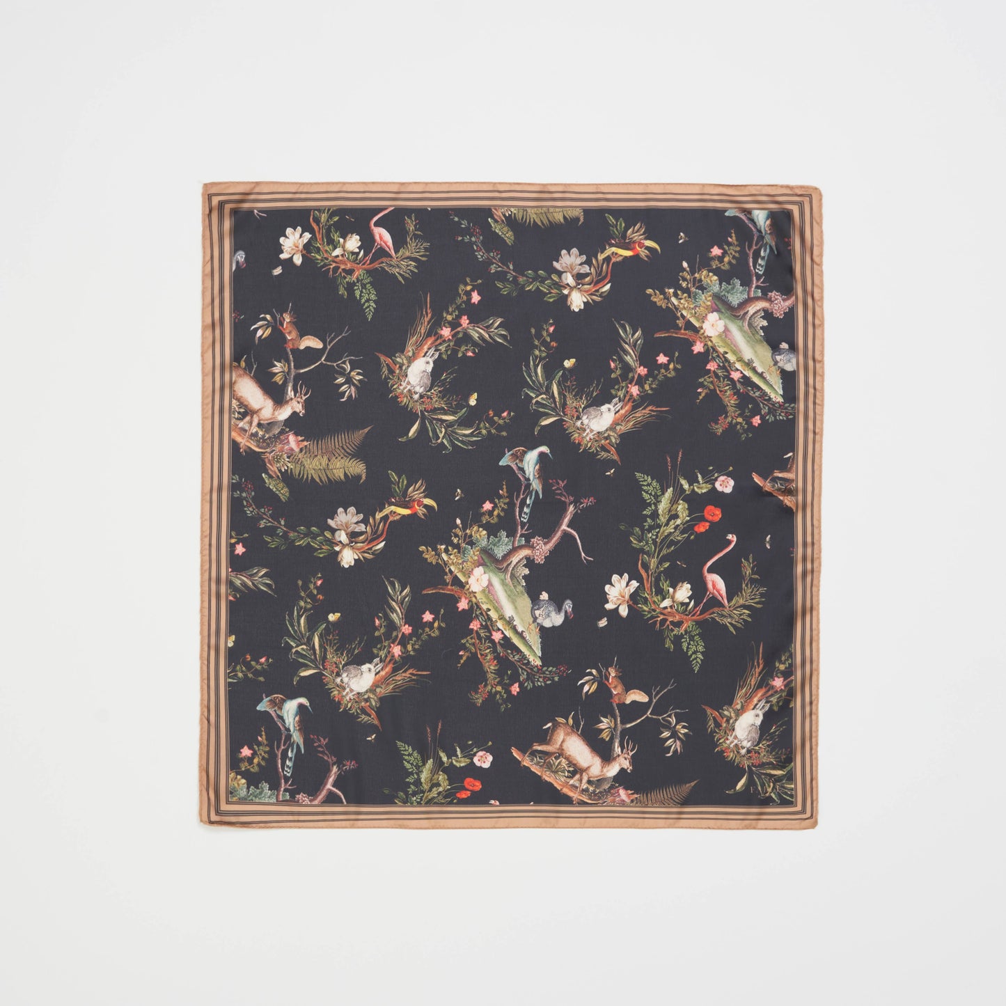 Wonderland Toile Square Scarf