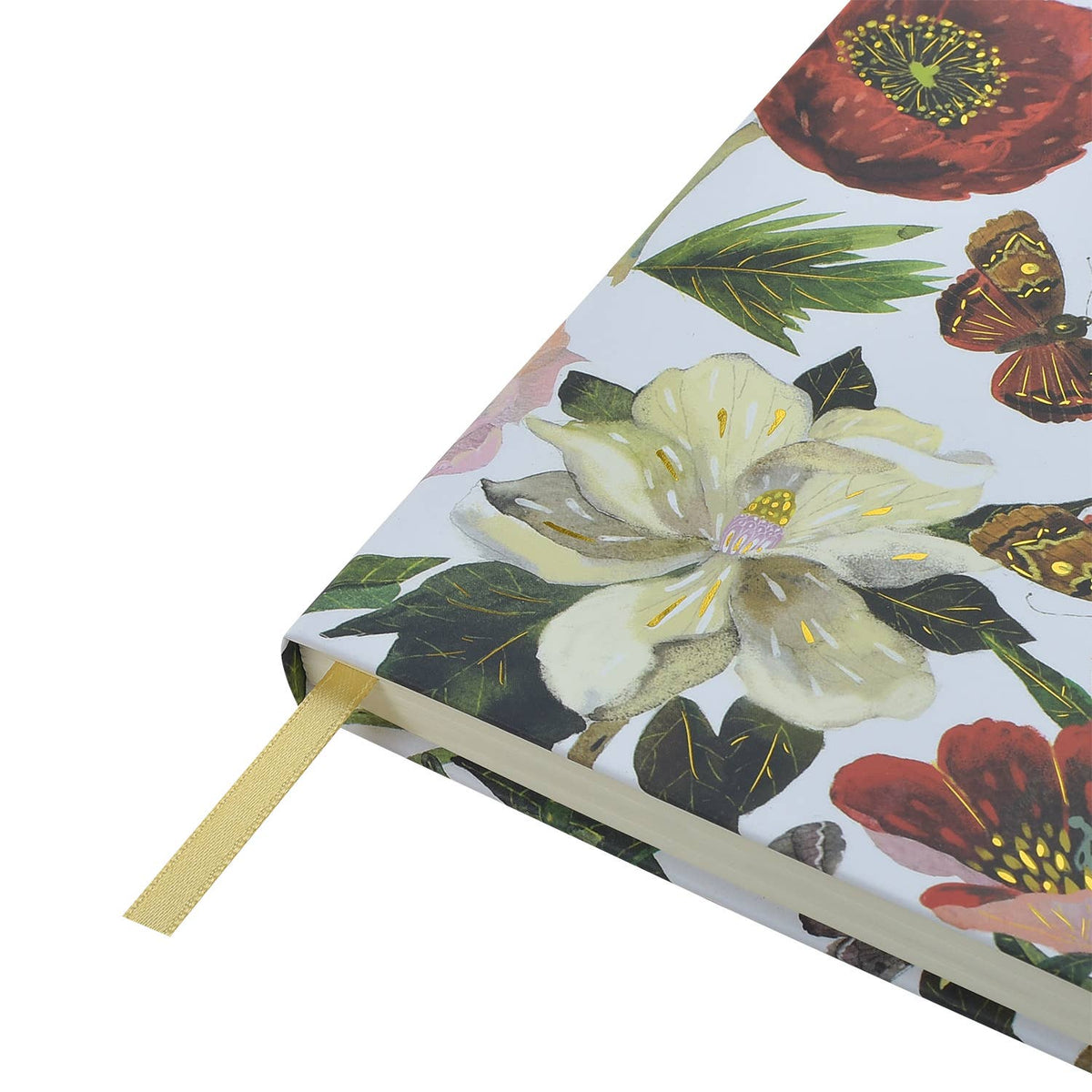 Hardcover Journal - Peonies