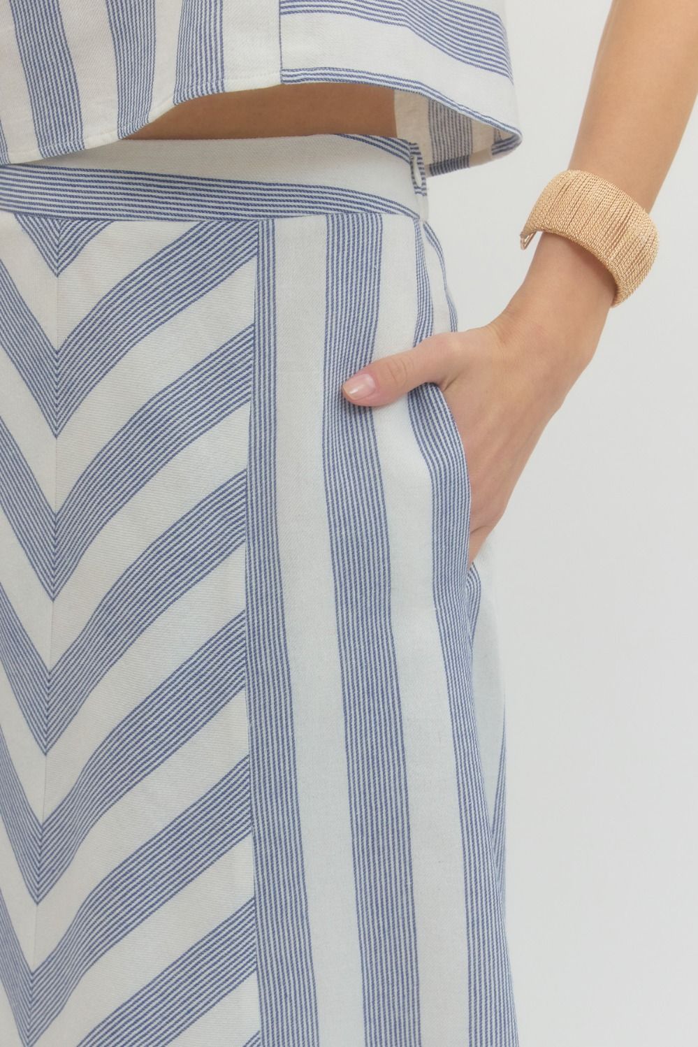 Summer Breeze Striped Skirt