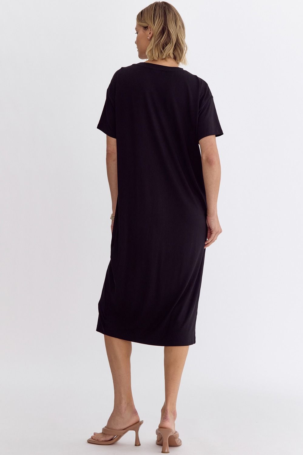 Front Twist Detail Dress