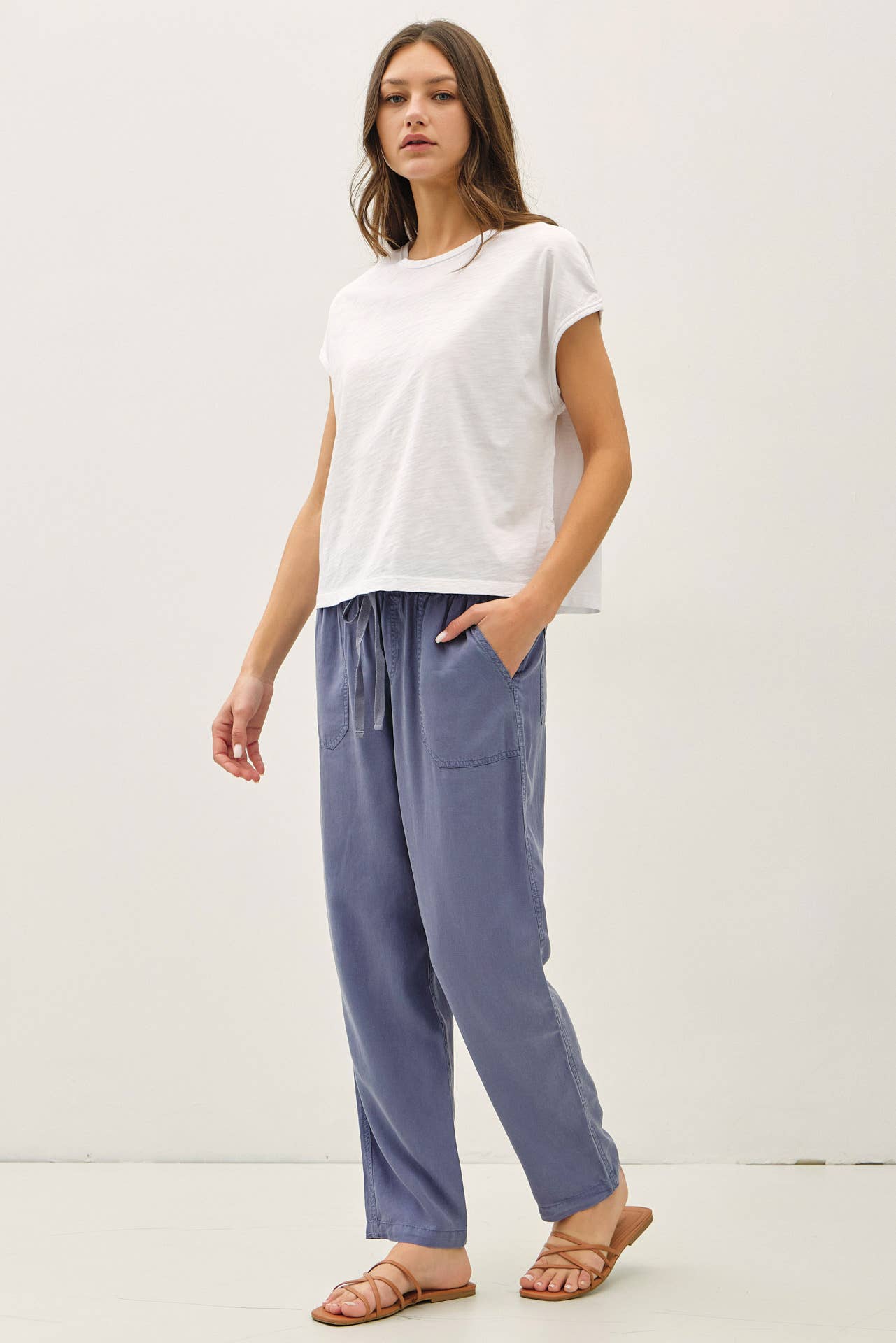 Lara Tencel Ankle Pant