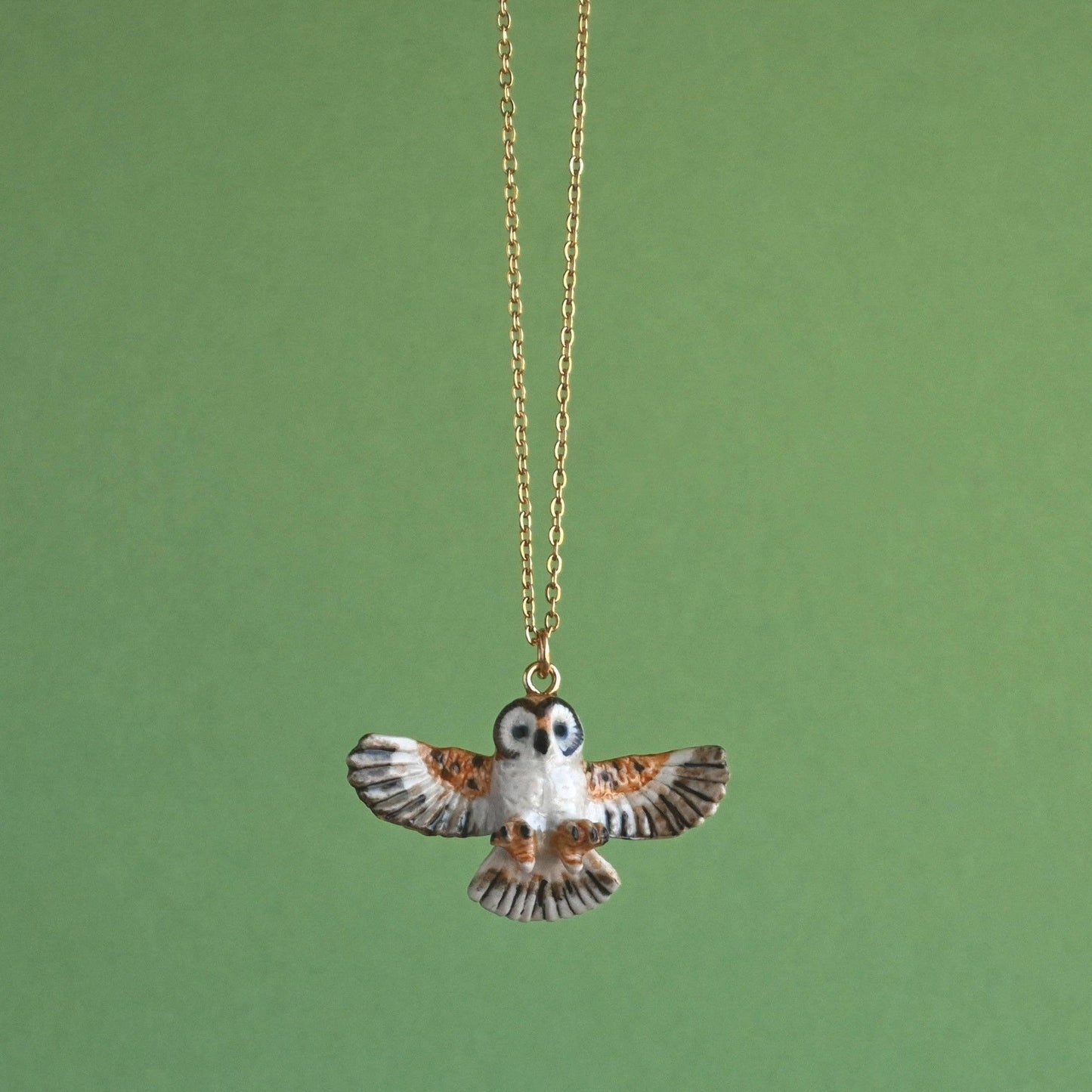 Barn Owl Necklace