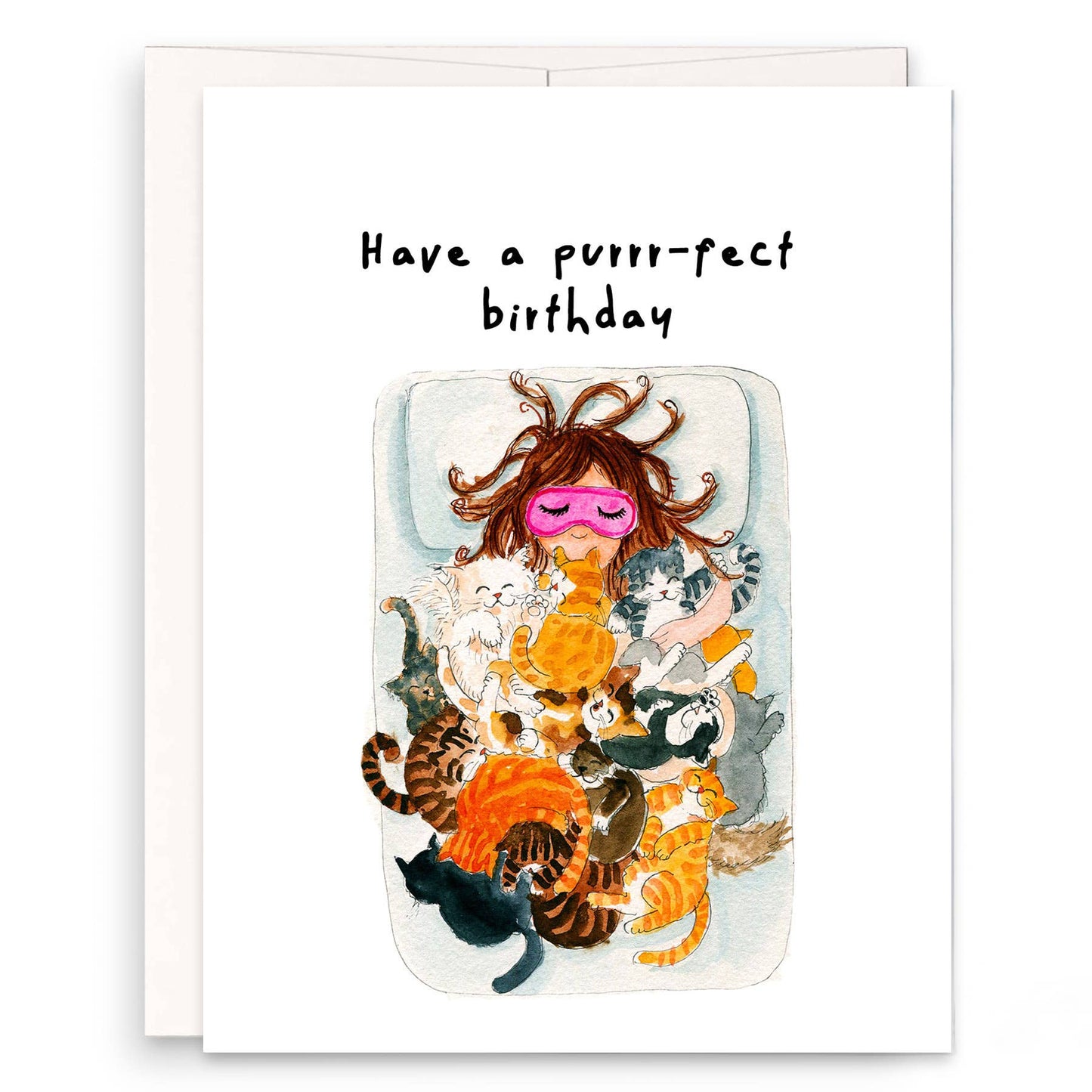 Crazy Cat Lady - Funny Birthday Card