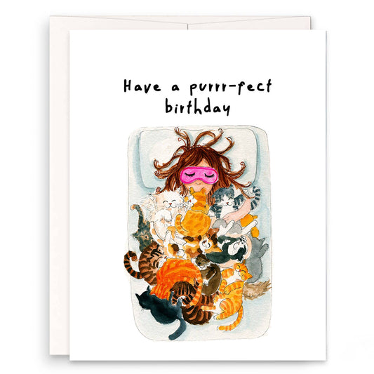 Crazy Cat Lady - Funny Birthday Card