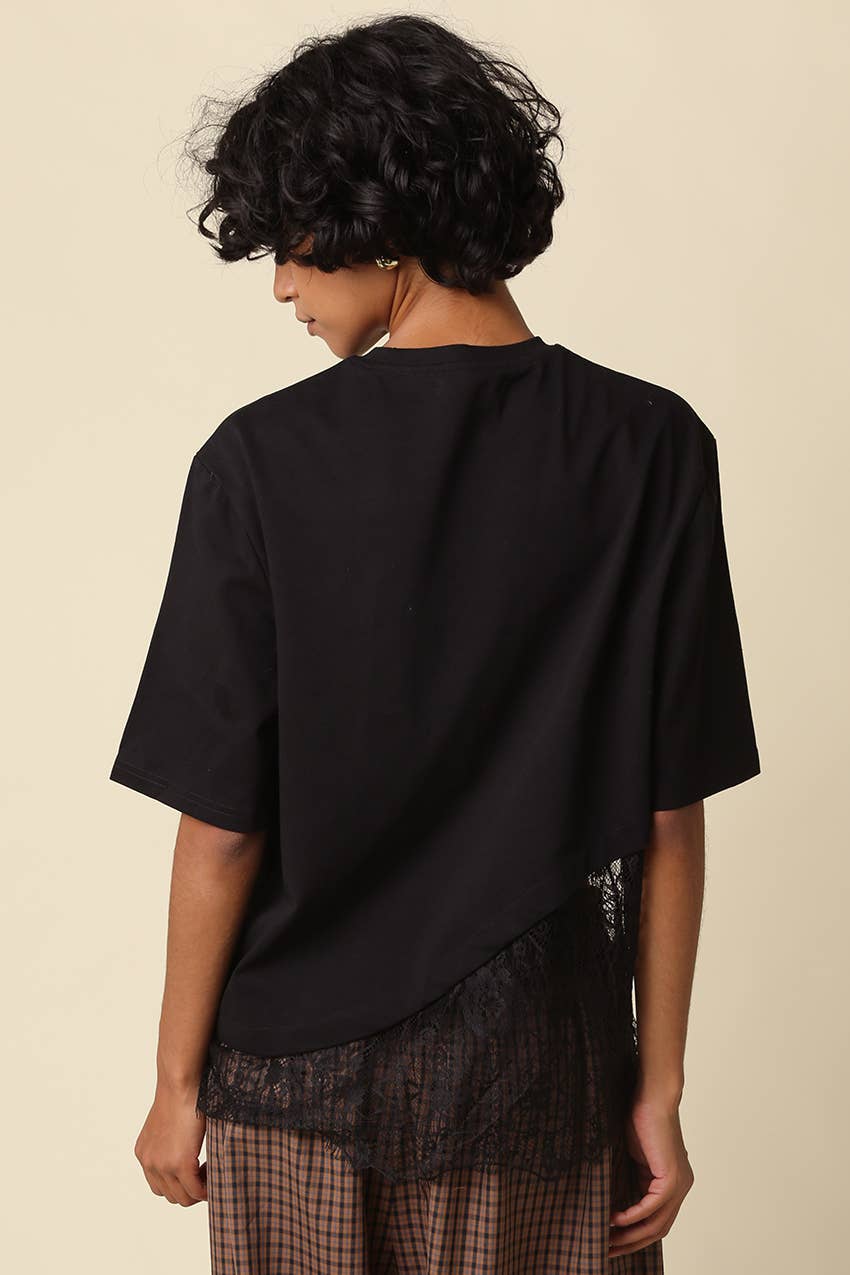 Ceci Lace Accent Tee