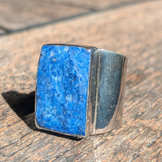 Lapis Lazuli Cuff Ring