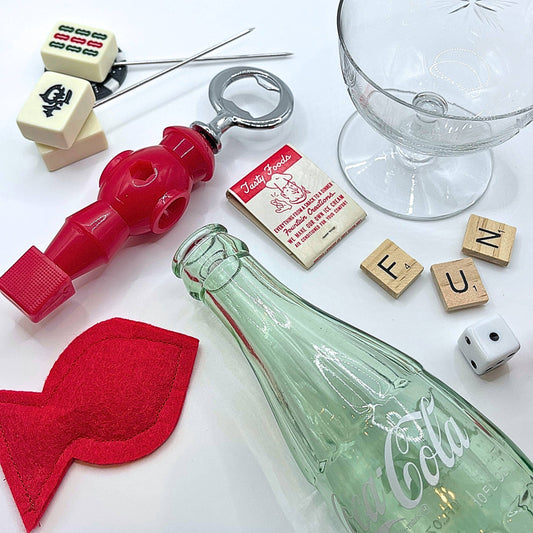 Vintage Foosball Player Bottle Opener