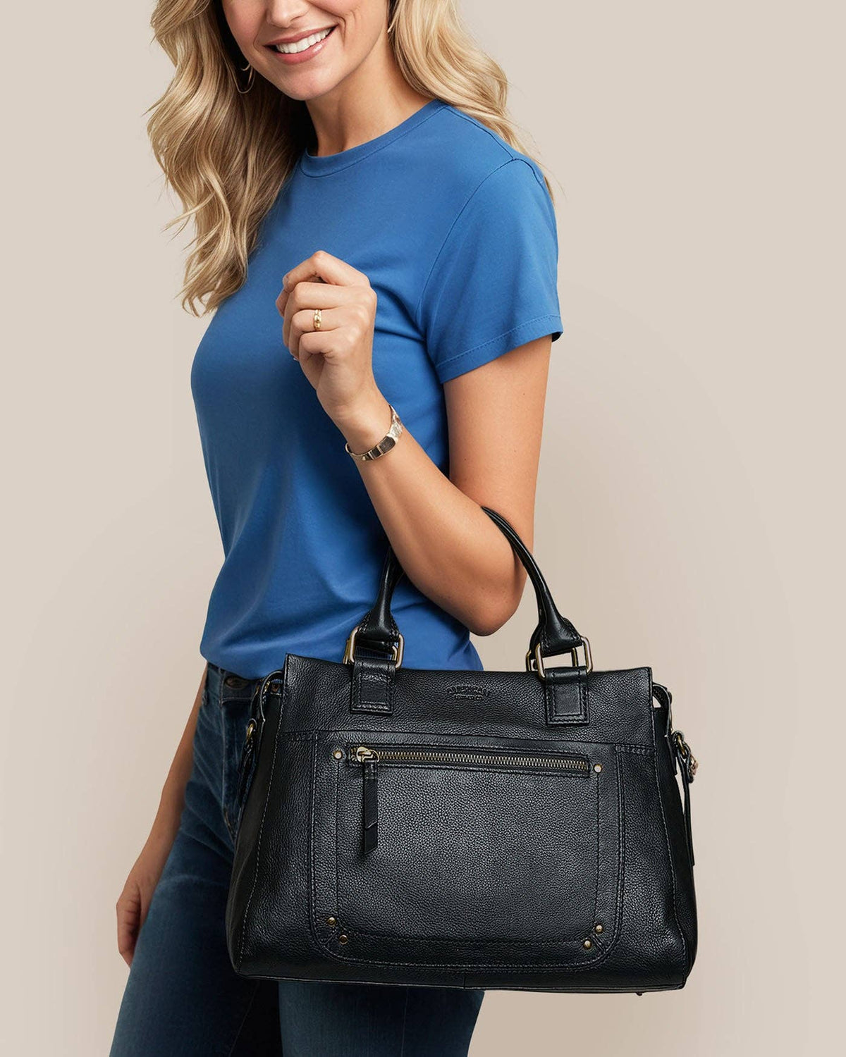 Jamestown Satchel - Black