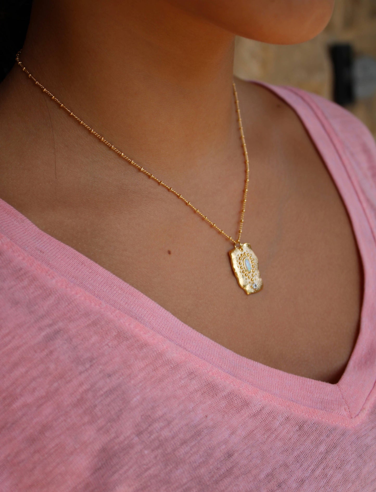 Celestial Opal Pendant