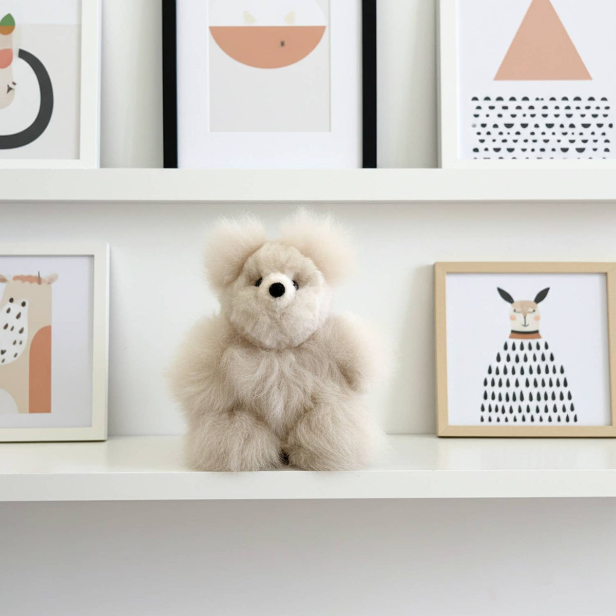 7" Micro Alpaca Stuffed Animal - Bear