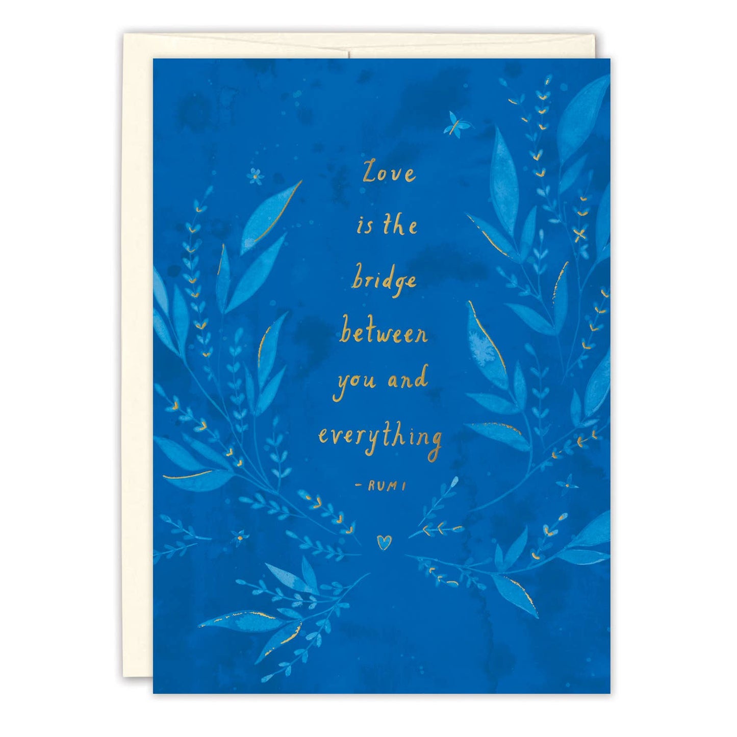 Love Is The Bridge Sympathy Card