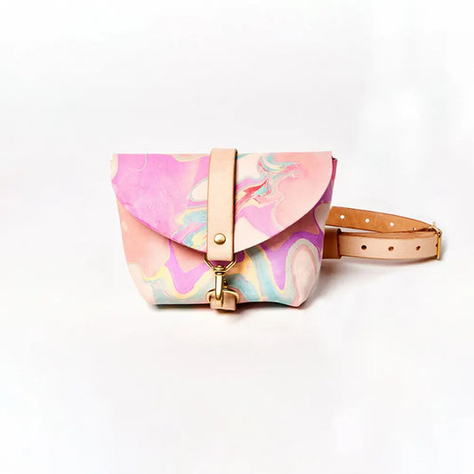 Marbled Fanny Pack - Colorful