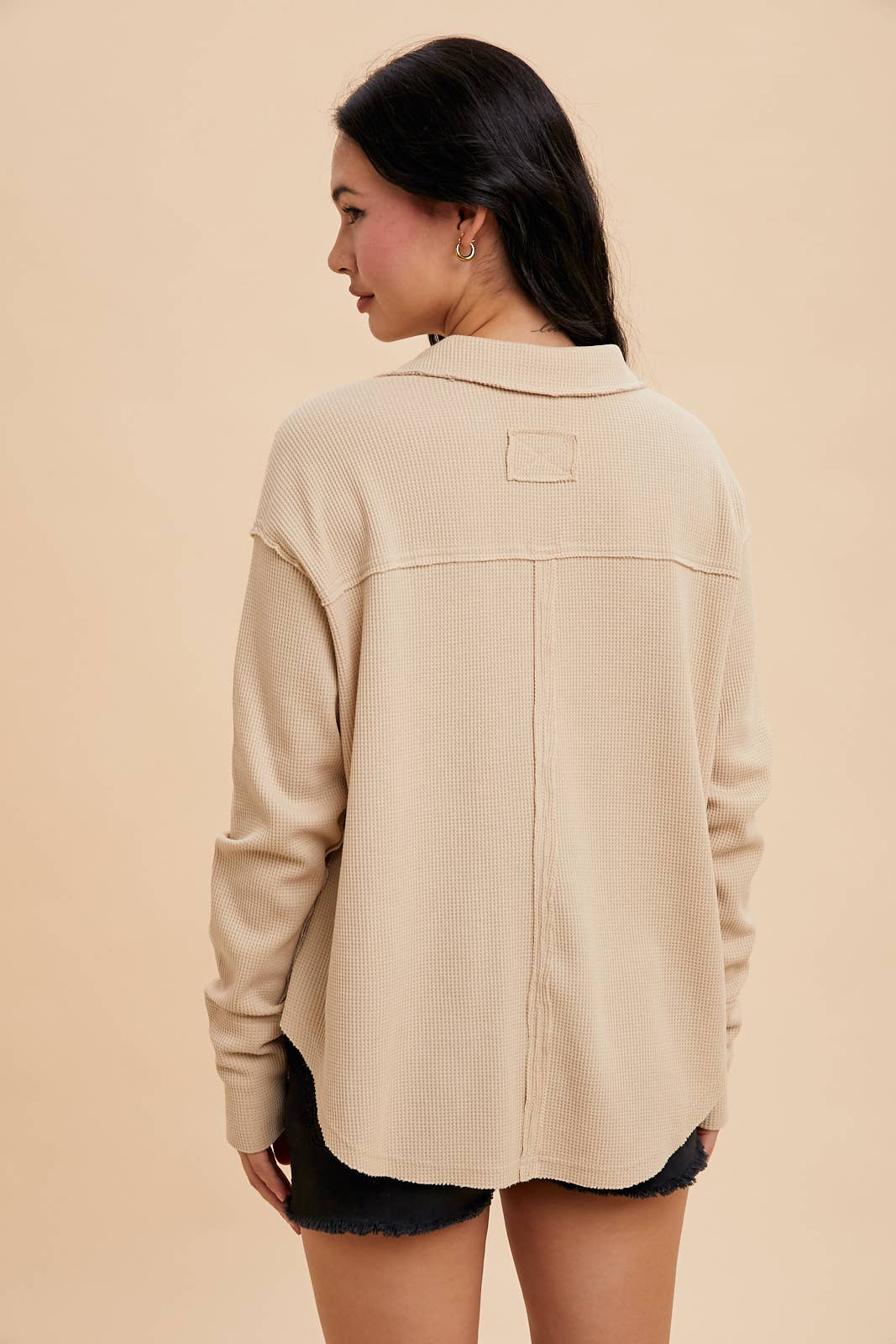 Relaxed Thermal Polo shirt