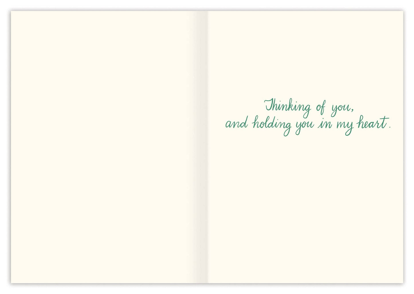 Ferns Sympathy Card