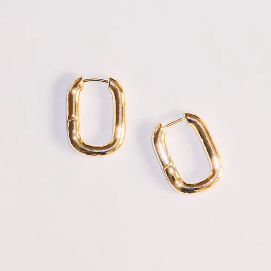 Addie Gold Huggie Hoop Earrings