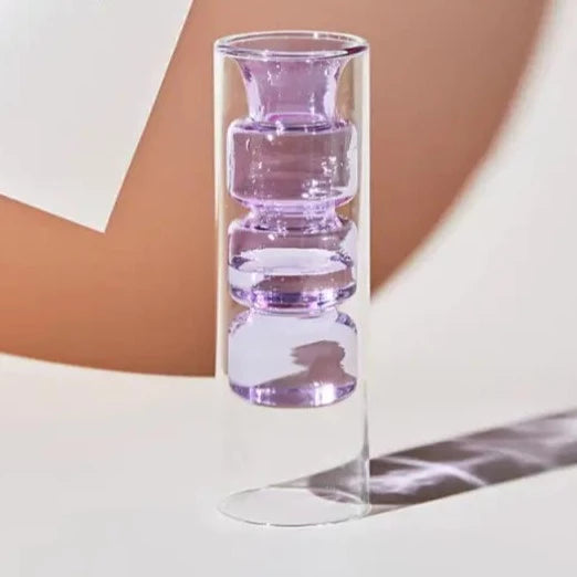 Nordic Hydroponic Lavender Glass Vase
