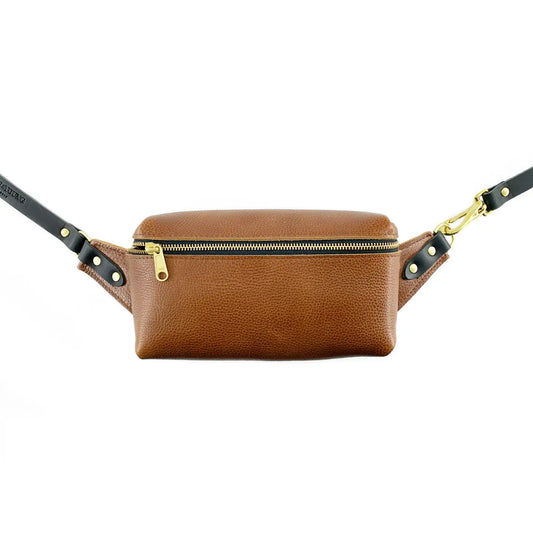Zip It Sling Bag - British Tan