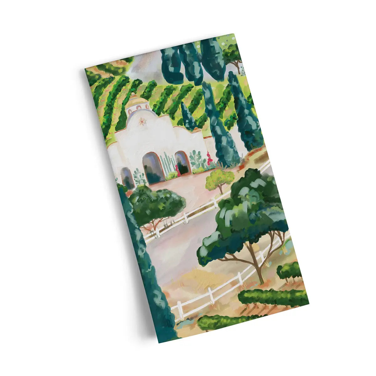 Vineyard Tea Towel