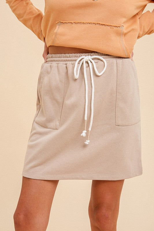 Terry Knit Skirt