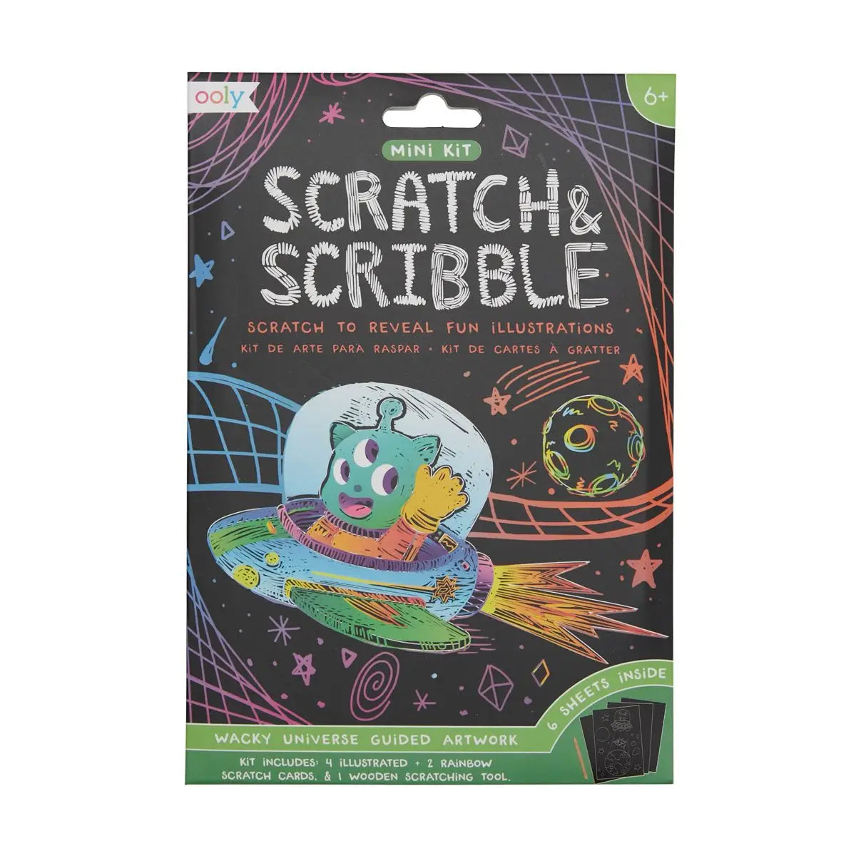 Mini Scratch & Scribble - Wacky Universe
