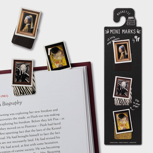 Mini-Marks Magnetic Bookmarks - Framed Classics