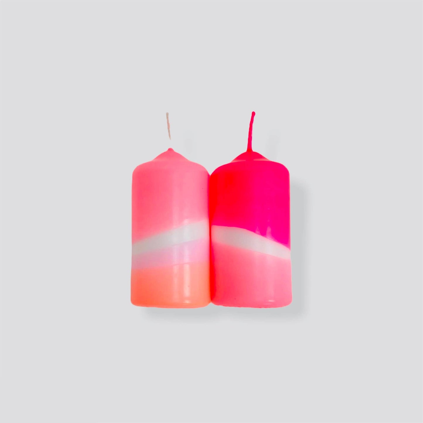Dip Dye Neon Set - Flamingo Feathers