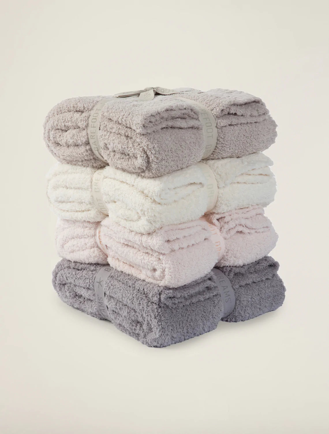 BAREFOOT DREAMS CozyChic® Throw - Cream