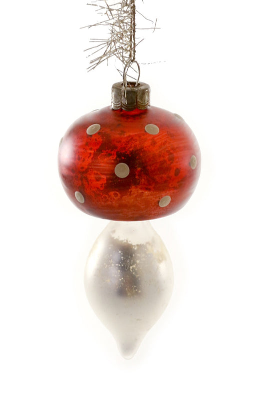 Vintage Mushroom Ornament