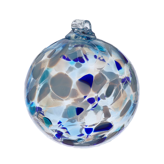 KITRAS Calico Ball - Blues Ornament