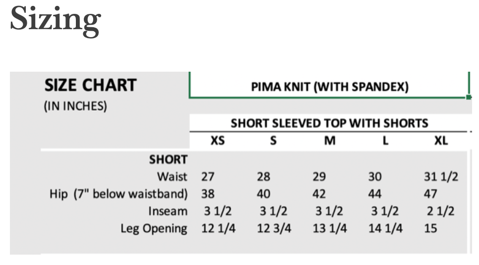 The Cat's Pajamas - Here Comes the Sun Pima Knit Short Set
