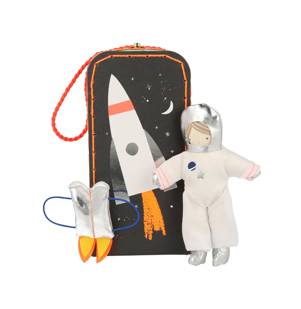 Astronaut Mini Suitcase Doll
