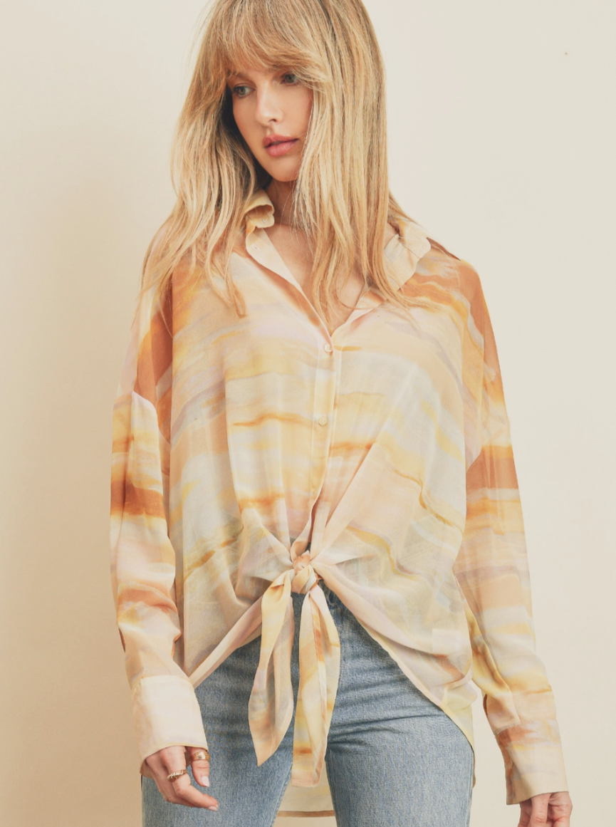 The Sunset Blouse