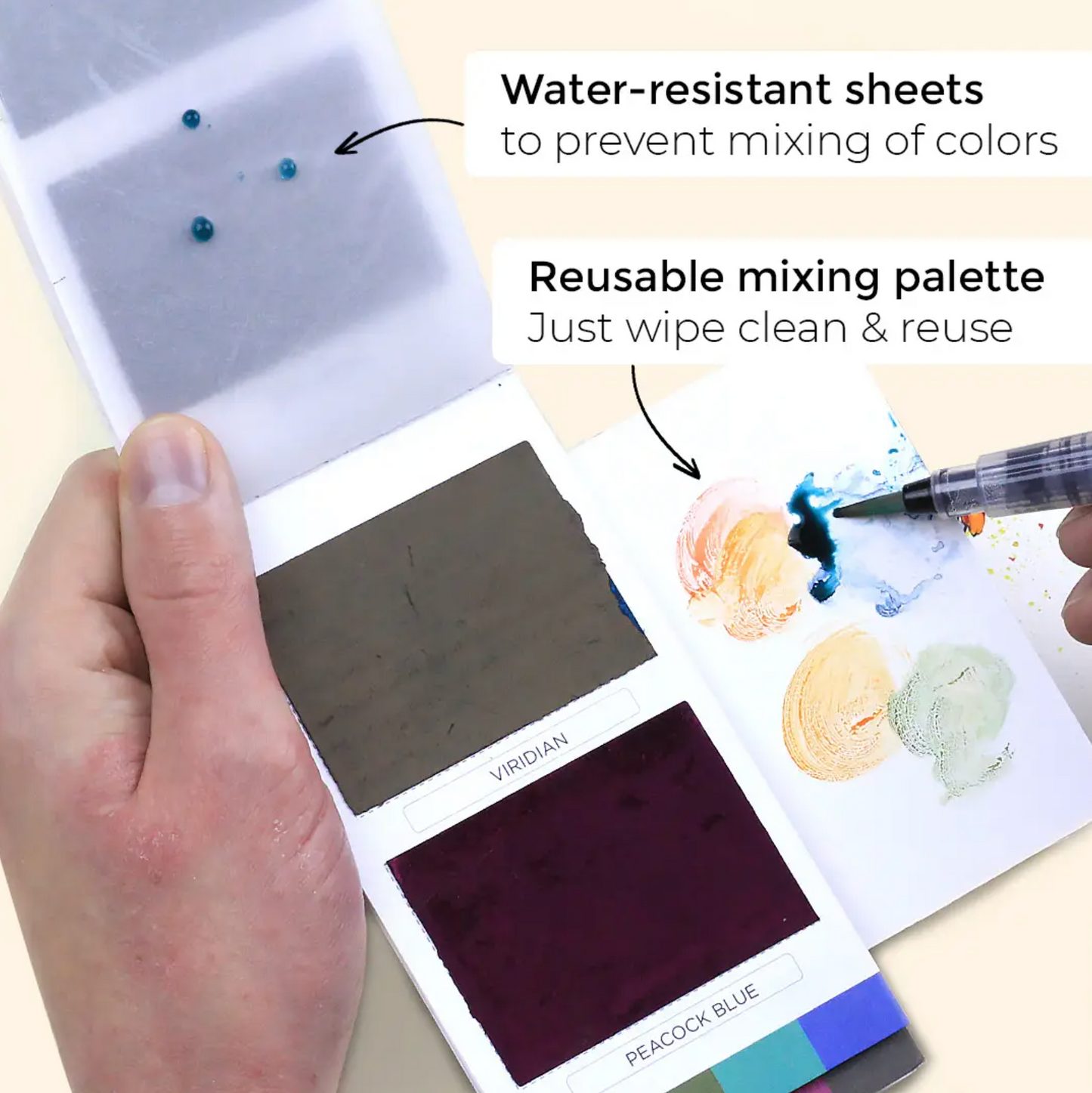 Viviva Colorsheets - Original - 16 Watercolors