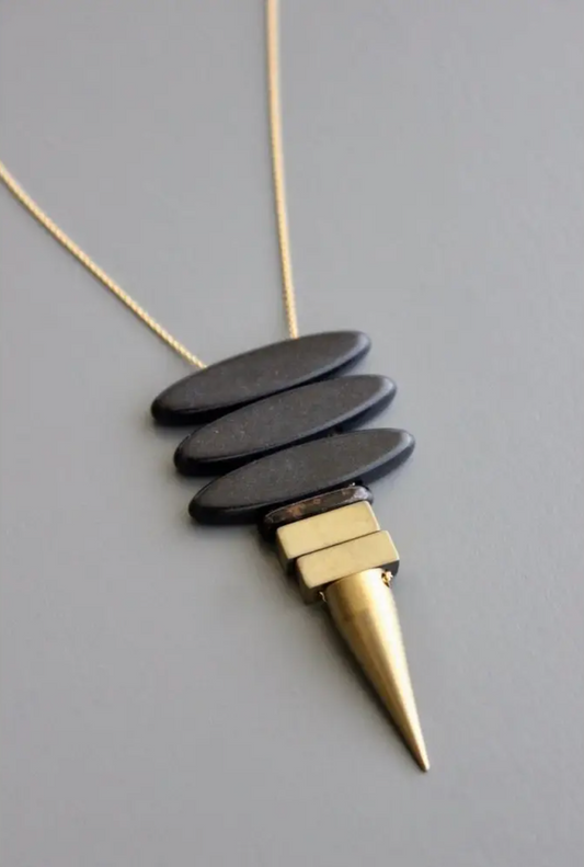Spike & Magnesite Necklace