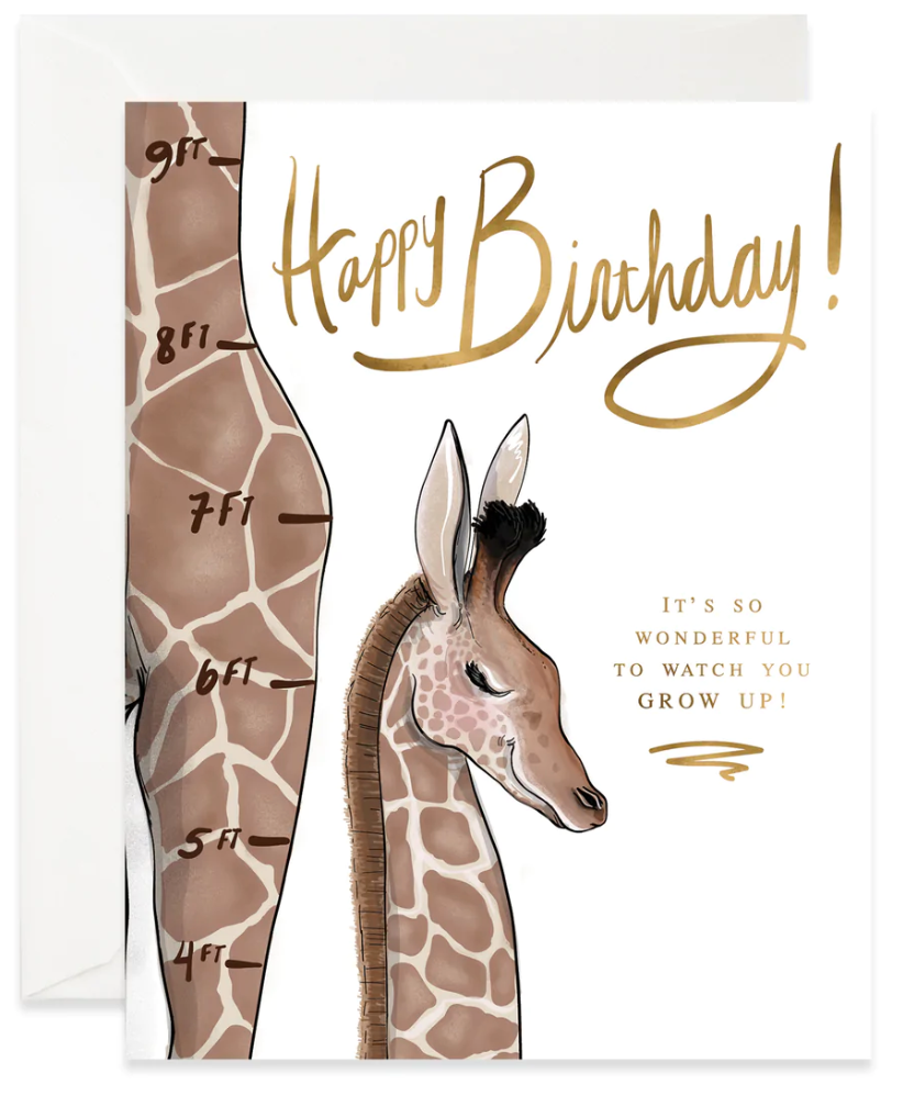 Growing Giraffe Birthday
