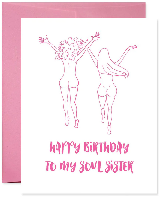 Soul Sister Birthday - Greeting Card