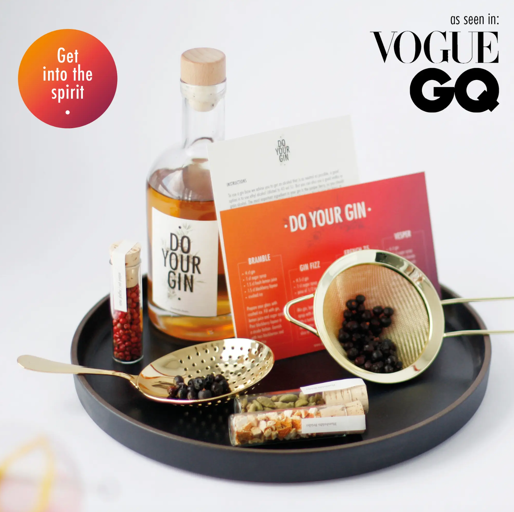 DIY Gin Making Kit // Original Gift Set + Free Juniper Refill - Do Your Gin  - Touch of Modern