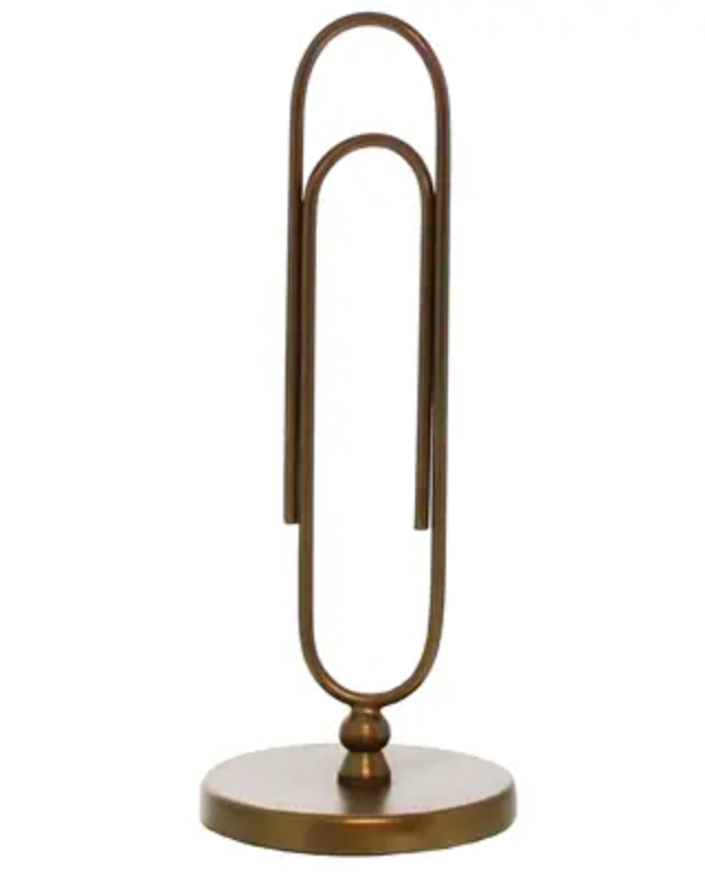 Paperclip Letter Holder