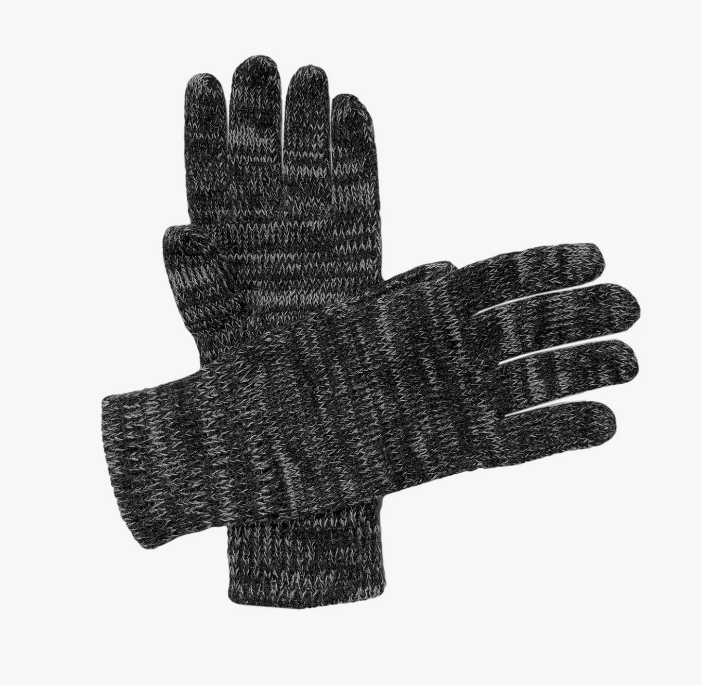 Charcoal Pixel - Men's Gloves