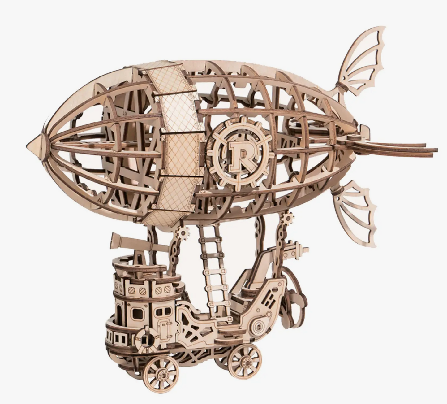 3D Wooden Puzzle: Airship