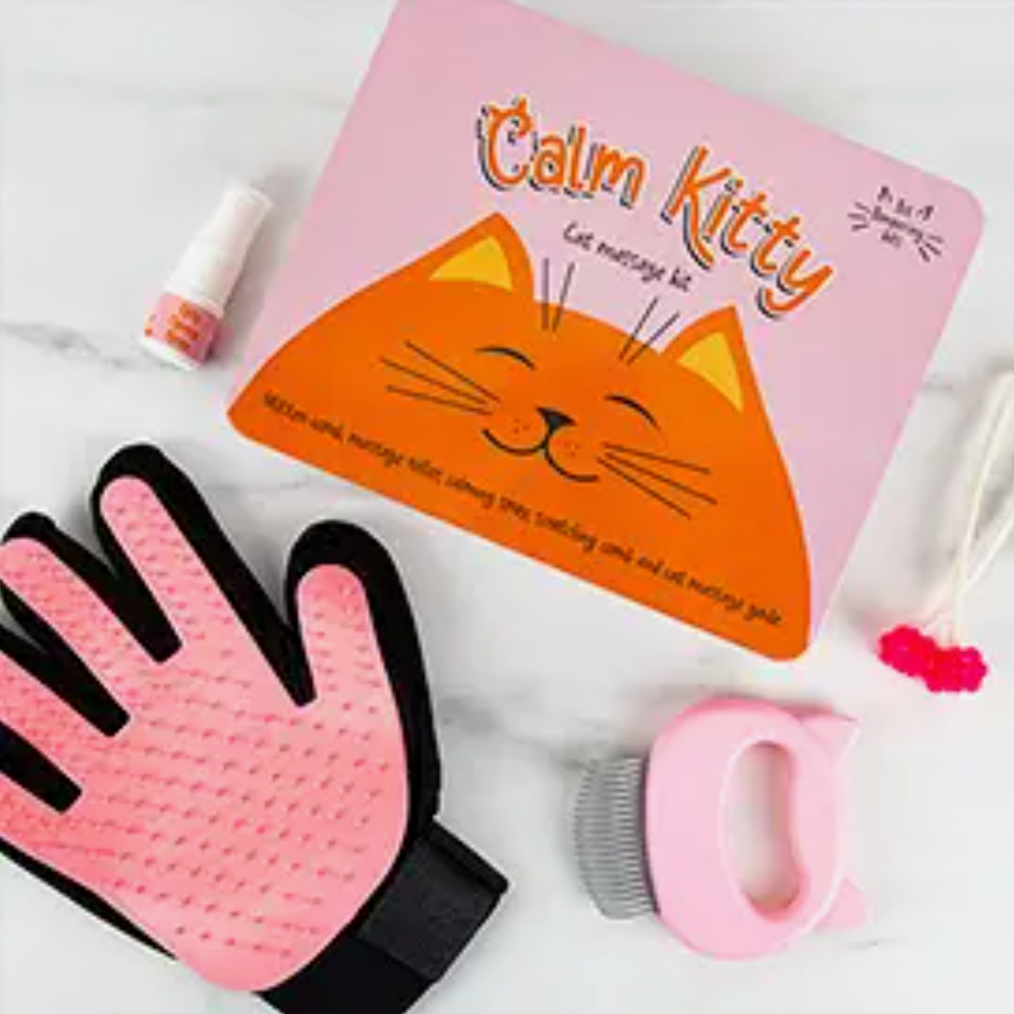 Calm Kitty Cat Massage Kit