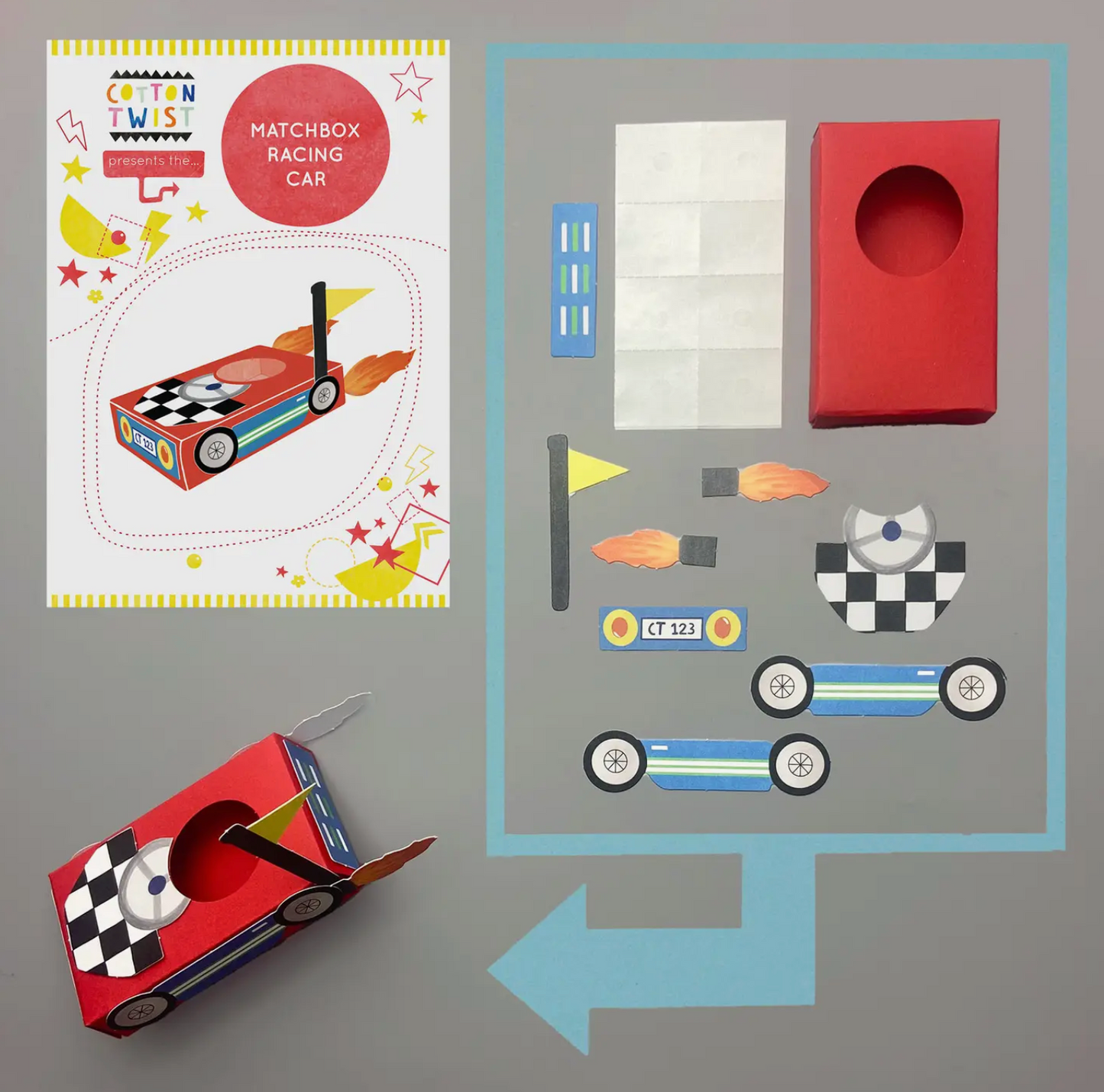 Make Your Own Matchbox Racing Car Egg Cup