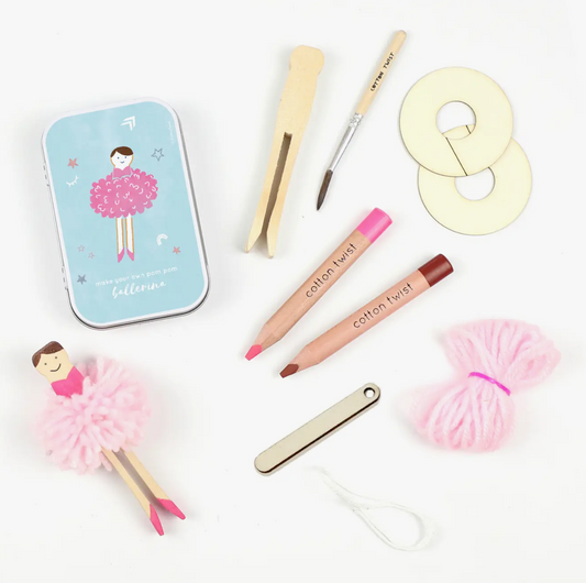 Pom Pom Ballerina Gift Tin
