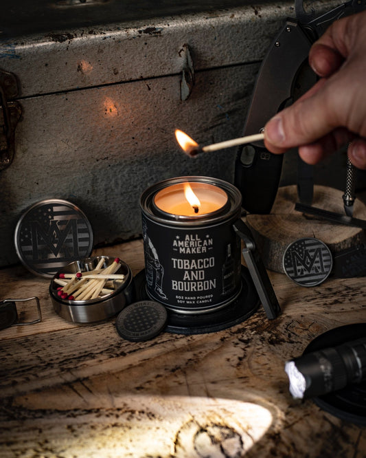 Tobacco + Bourbon Candle