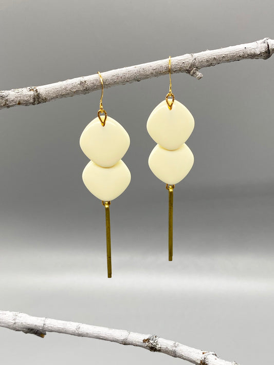 Vintage Puff Earrings
